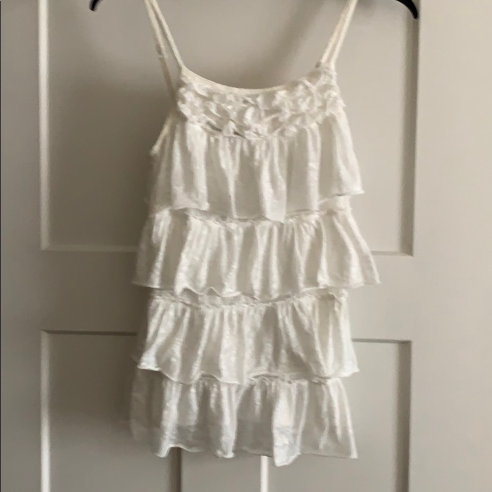 Express ruffled summer top